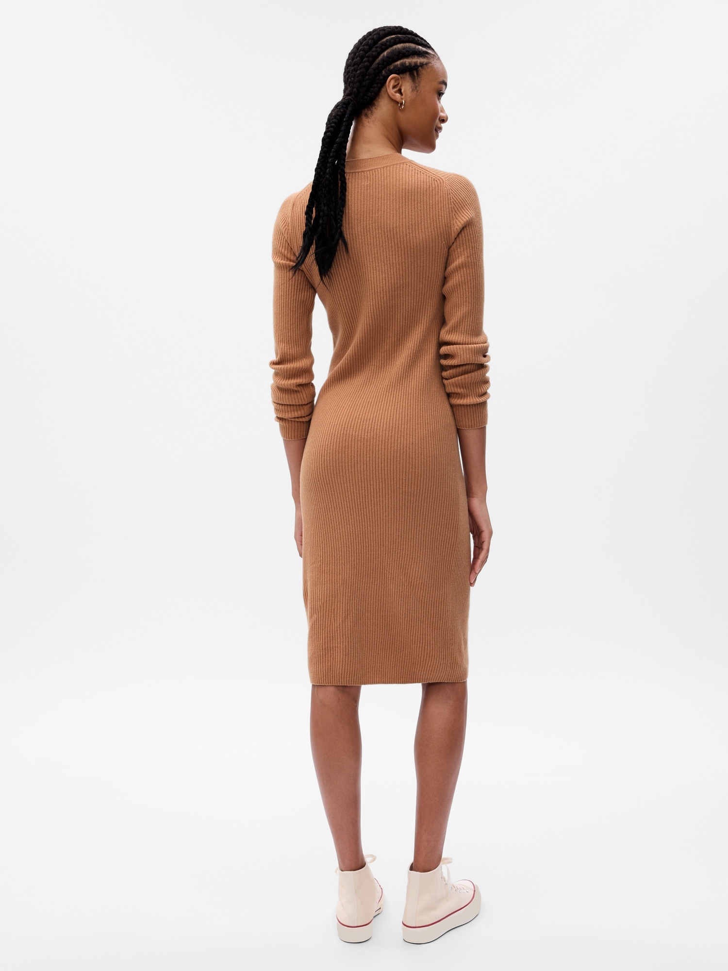 CashSoft Midi Sweater Dress Gap