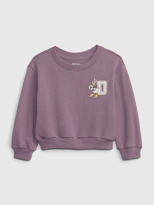 2 of 8 showing, with the color purple of product babyGap &#124 Disney Pullover Sweatshirt