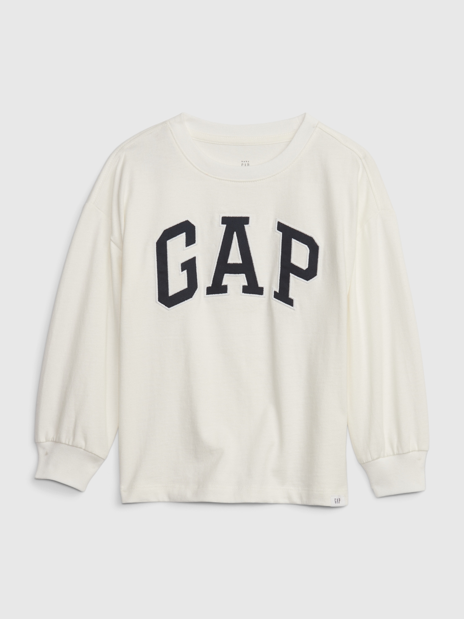 Gap Babies' Toddler Arch Logo T-shirt In Off White