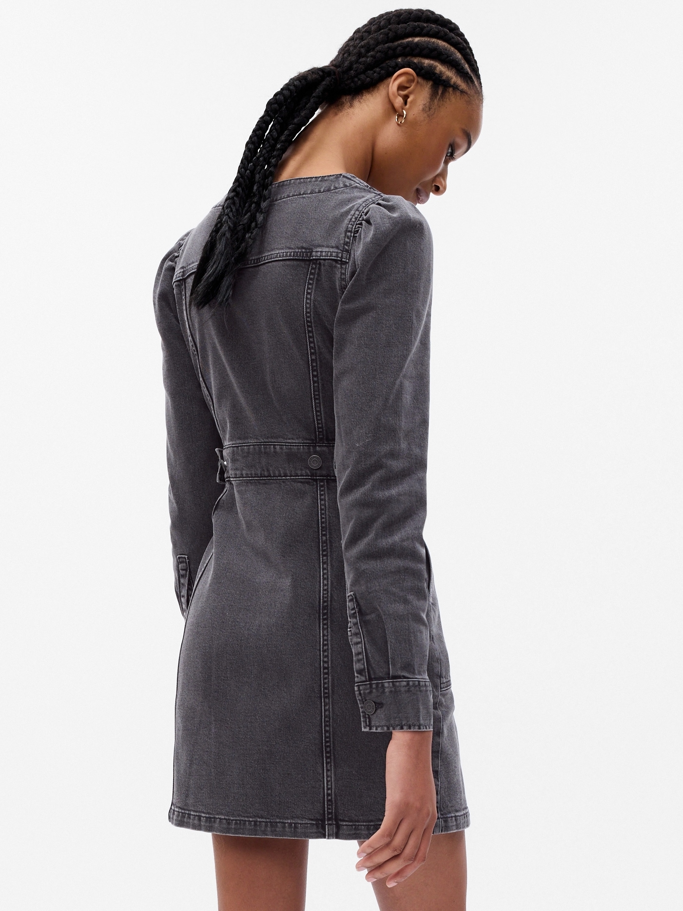 Western Denim Mini Dress Gap