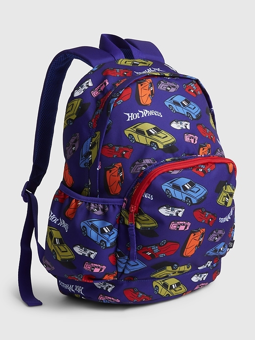 Image number 1 showing, Kids Recycled Hot Wheels Backpack