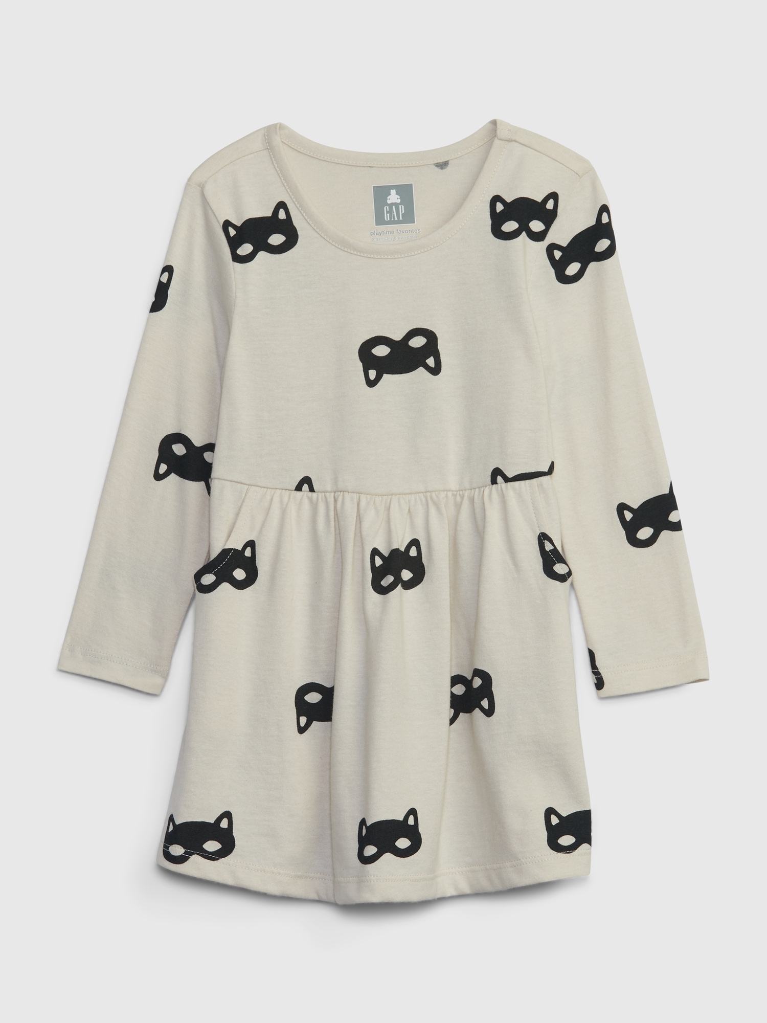 Gap Toddler Organic Cotton Mix and Match Print Skater Dress