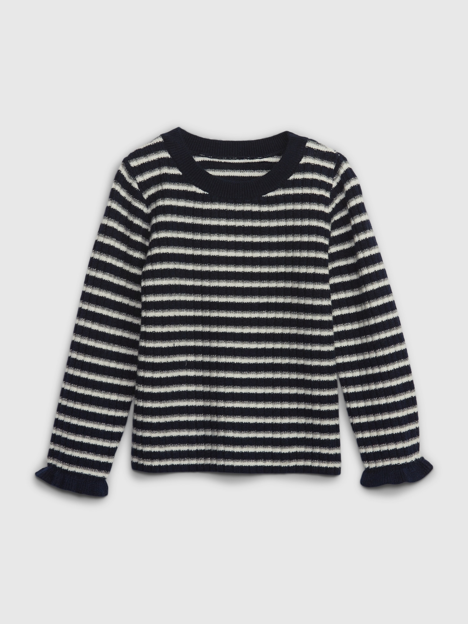 Gap Toddler CashSoft Metallic Stripe Sweater