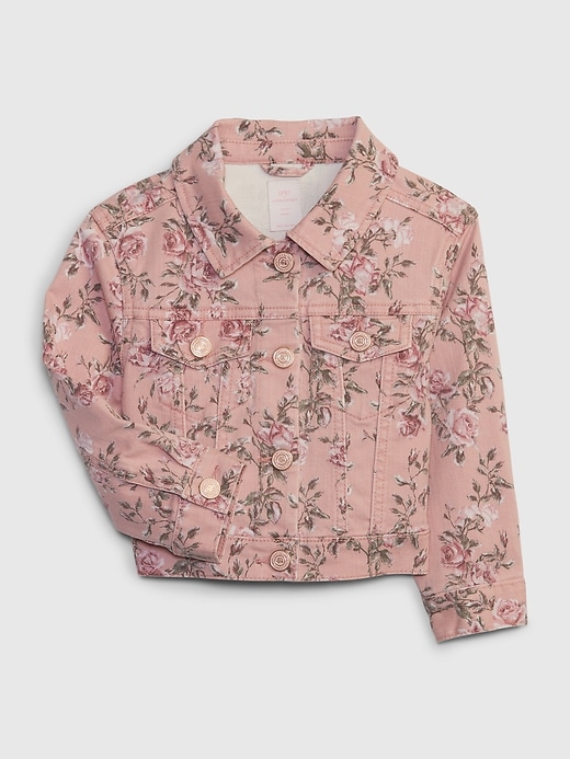 Gap Loveshackfancy フローラル アイコンデニムジャケット Gap × LoveShackFancy Toddler Floral Icon Denim Jacket | Gap