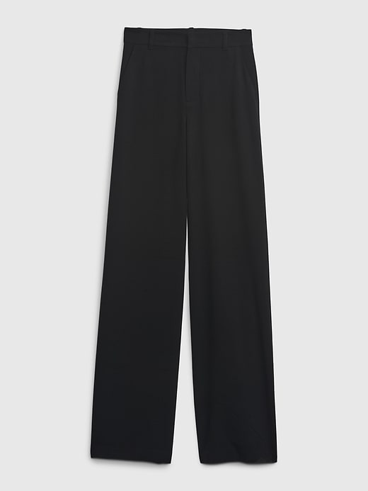 Image number 6 showing, High Rise Wide-Leg Trousers