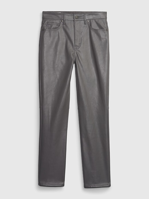 Gap 100% Leather Solid Brown Leather Pants Size 0 - 71% off