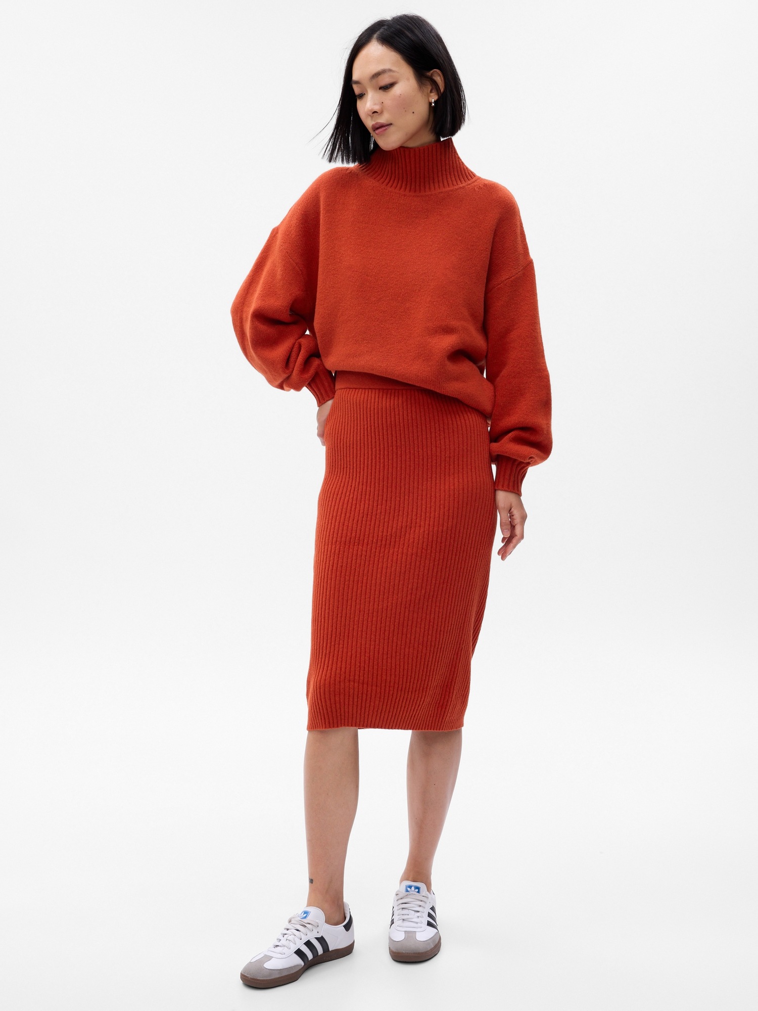 CashSoft Rib Midi Sweater Skirt Gap cashsoft-rib-midi-sweater-skirt-gap