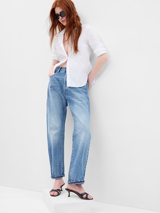 1 of 8 showing, with the color optic white of product Slim Shirt