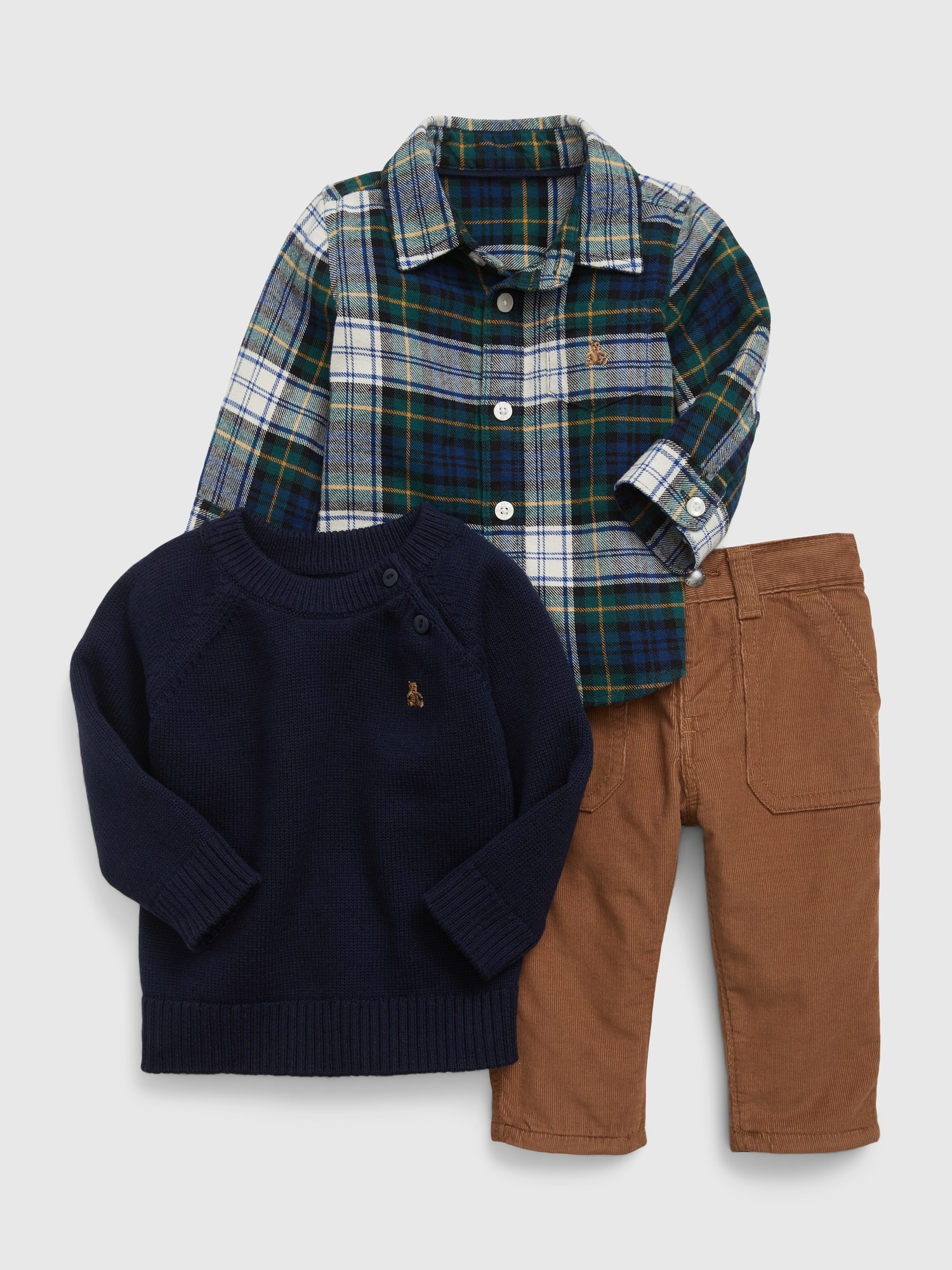 Gap Baby Three-Piece Outfit Set