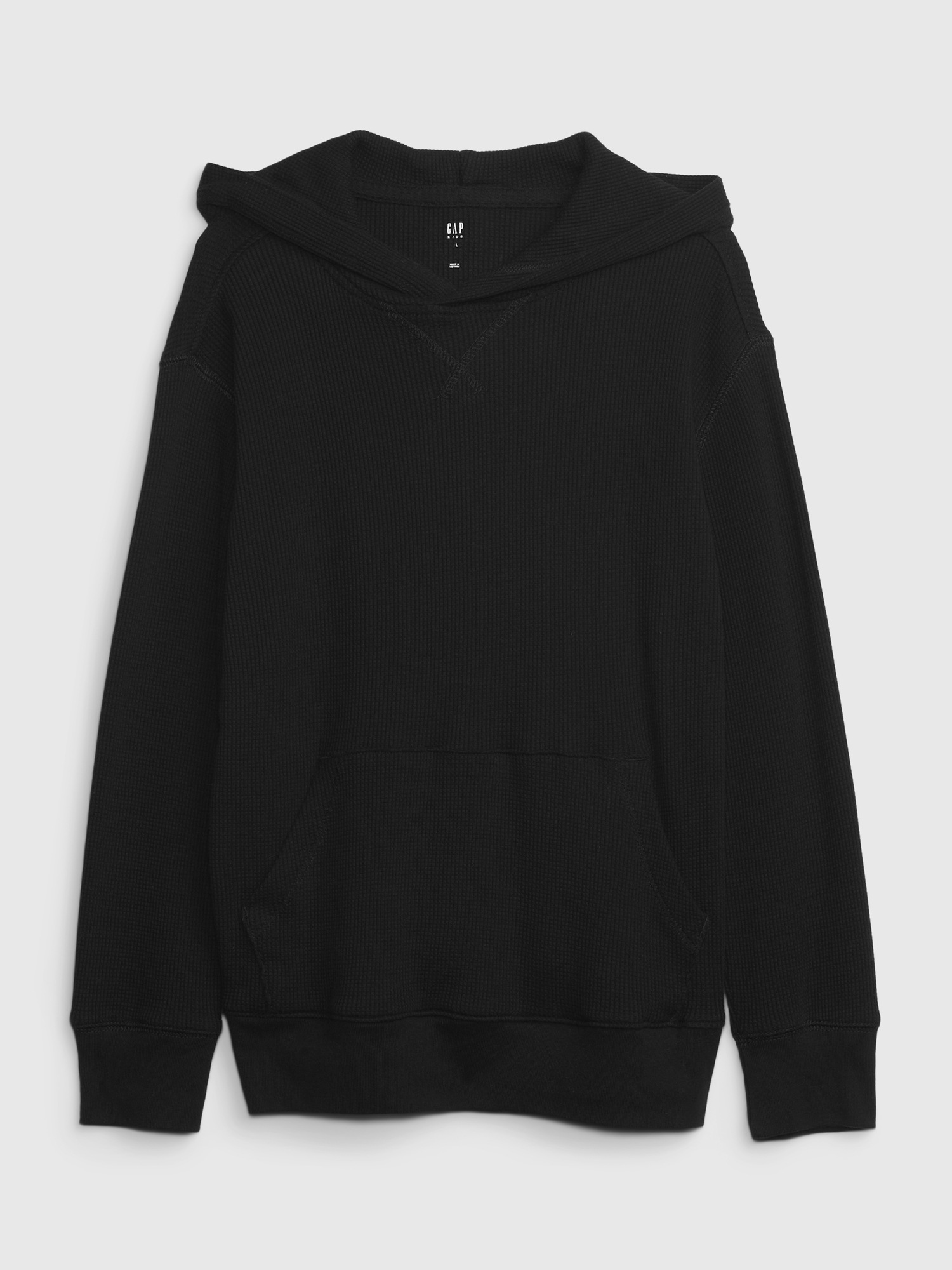 Kids Waffle Hoodie Gap