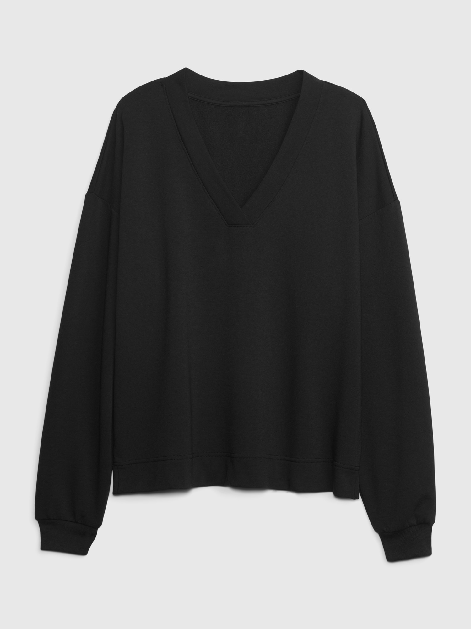Cloud Light V Neck Sweatshirt Gap