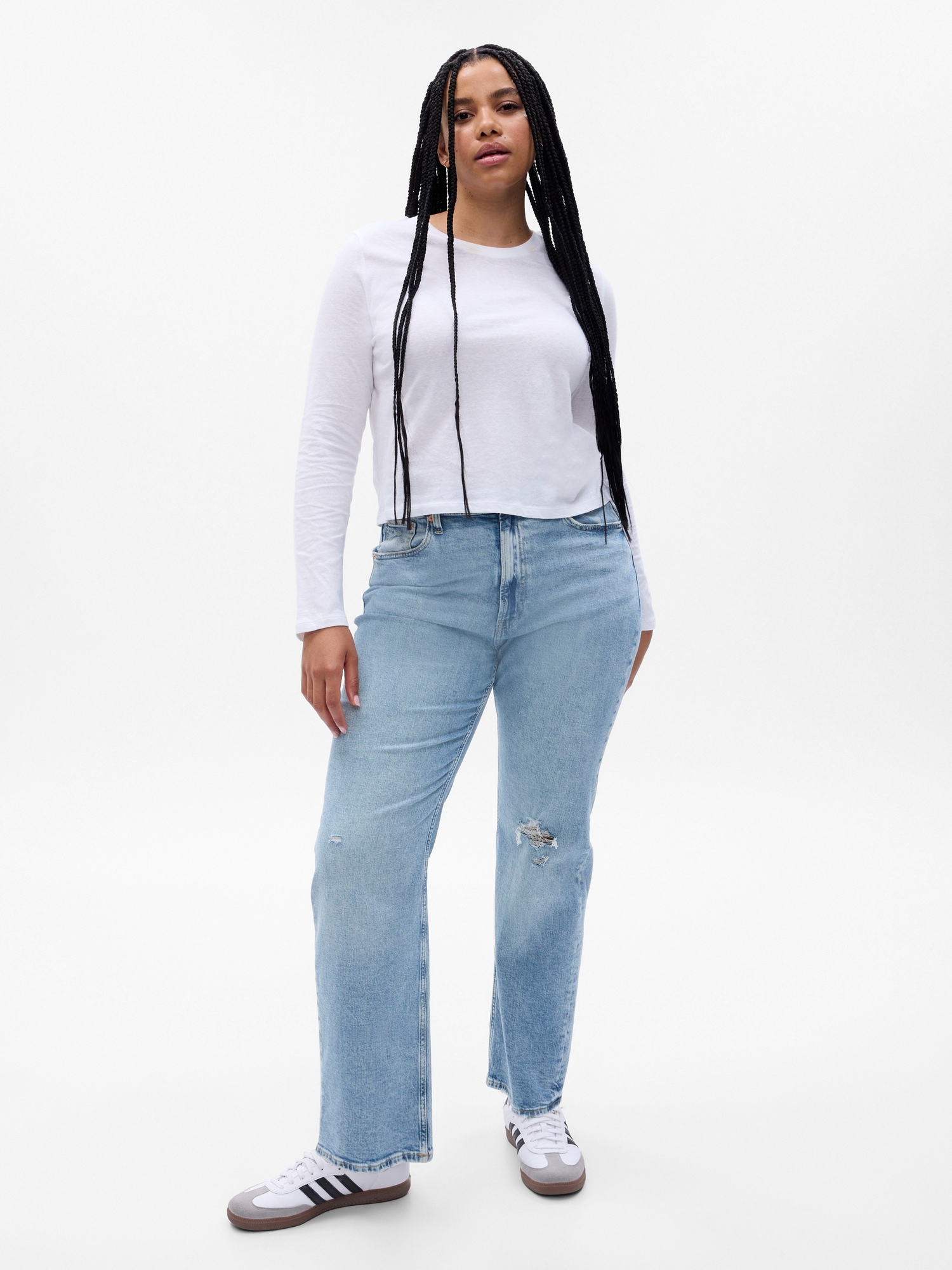 High Rise Cotton '90s Loose Jeans