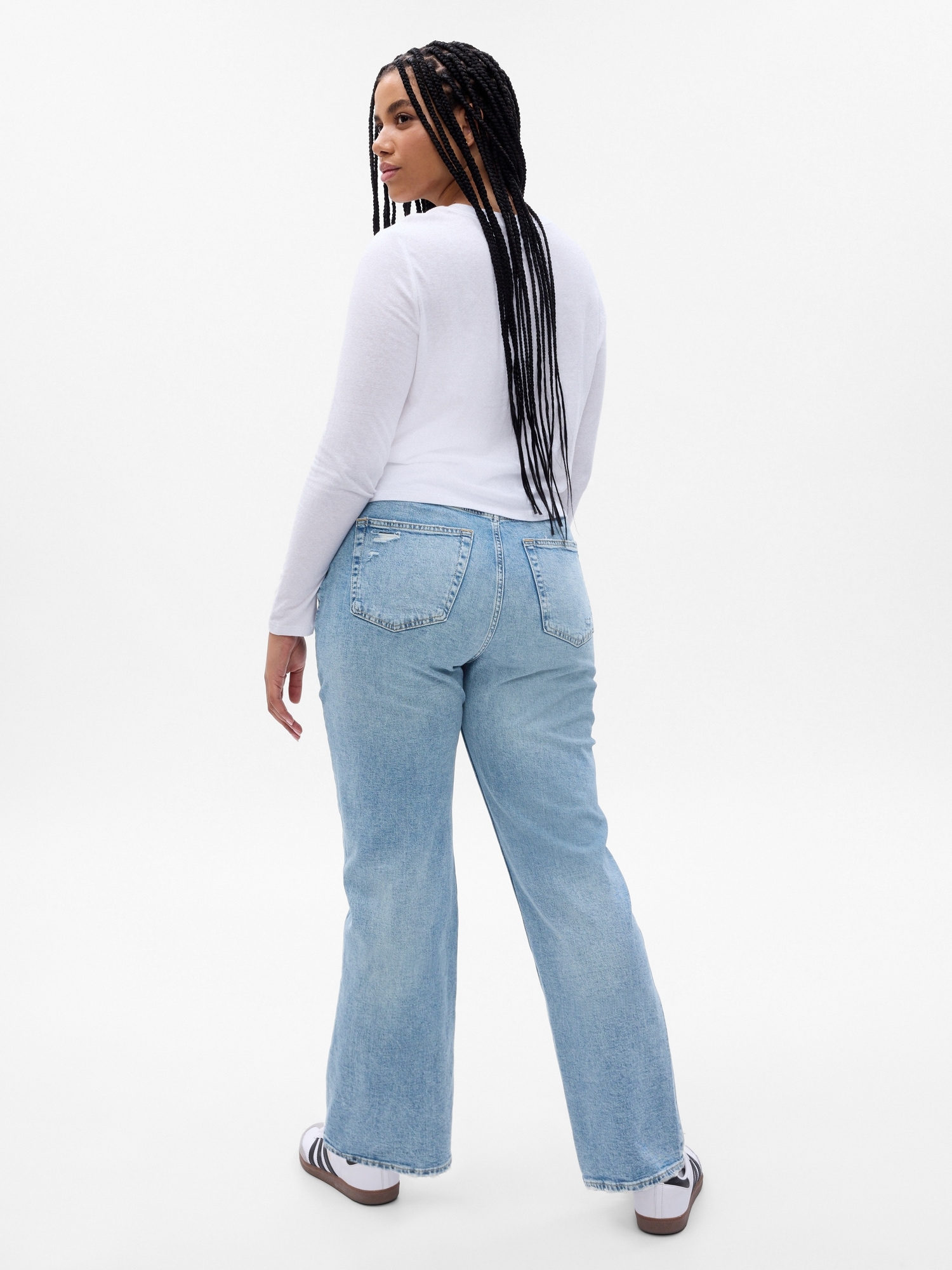 High Rise Cotton '90s Loose Jeans