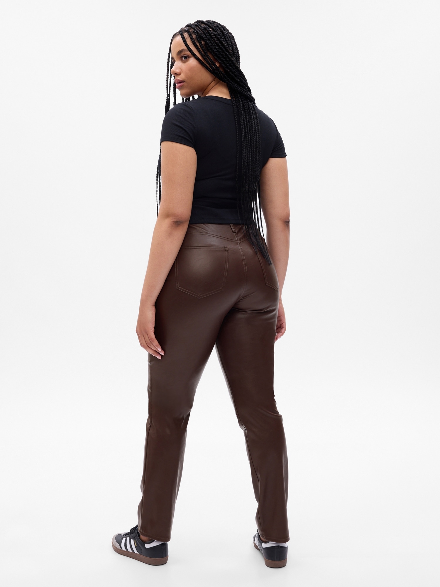 RTV Perfect Faux Leather Skinny High Rise Pant