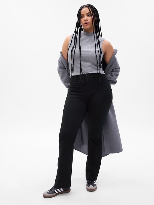 Image number 4 showing, Mid Rise BiStretch Baby Boot Pants