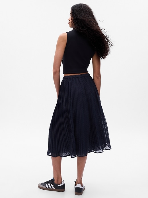 Image number 2 showing, Pleated Midi Skirt