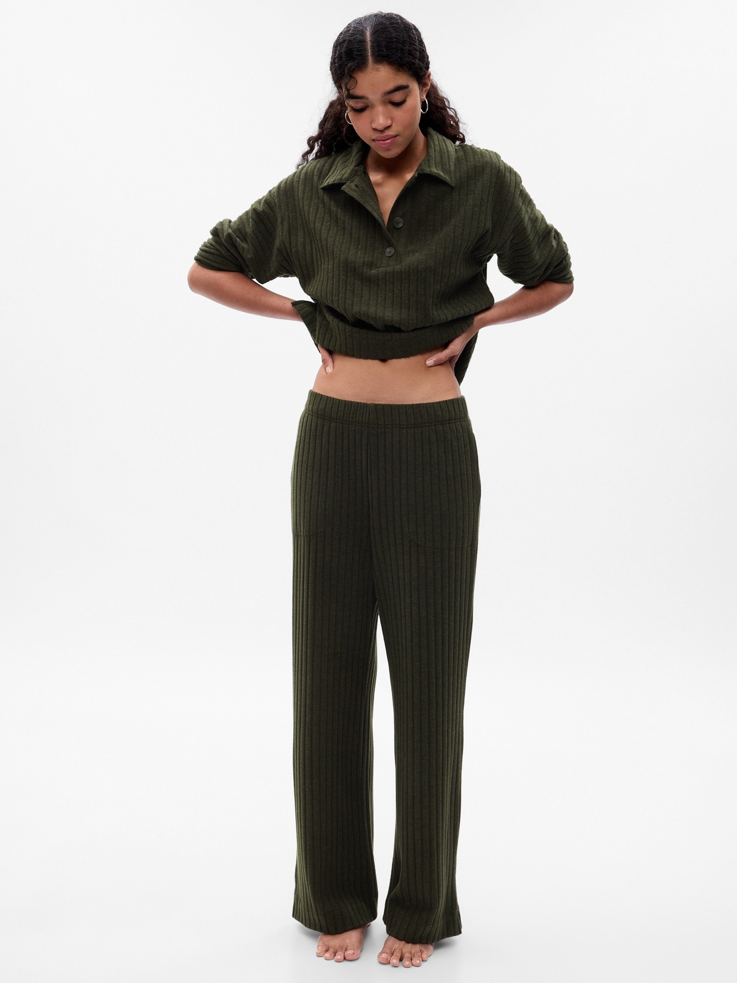 Cozy Rib PJ Pants