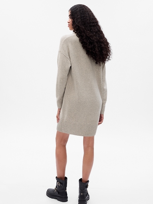 CashSoft Oversized Mini Sweater Dress