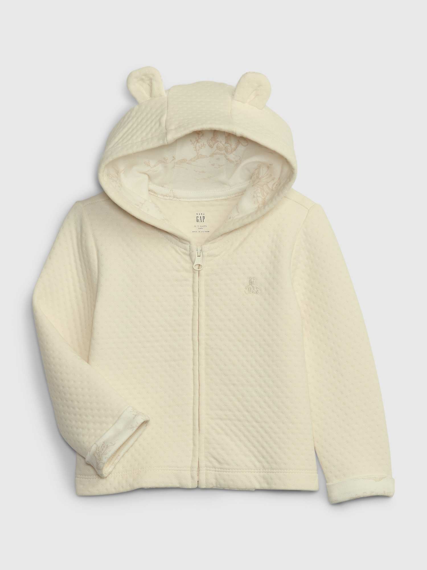 Gap Baby Quilted Zip Hoodie