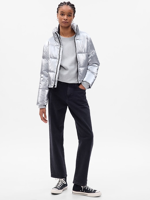 Image number 4 showing, Big Puff Cropped Jacket