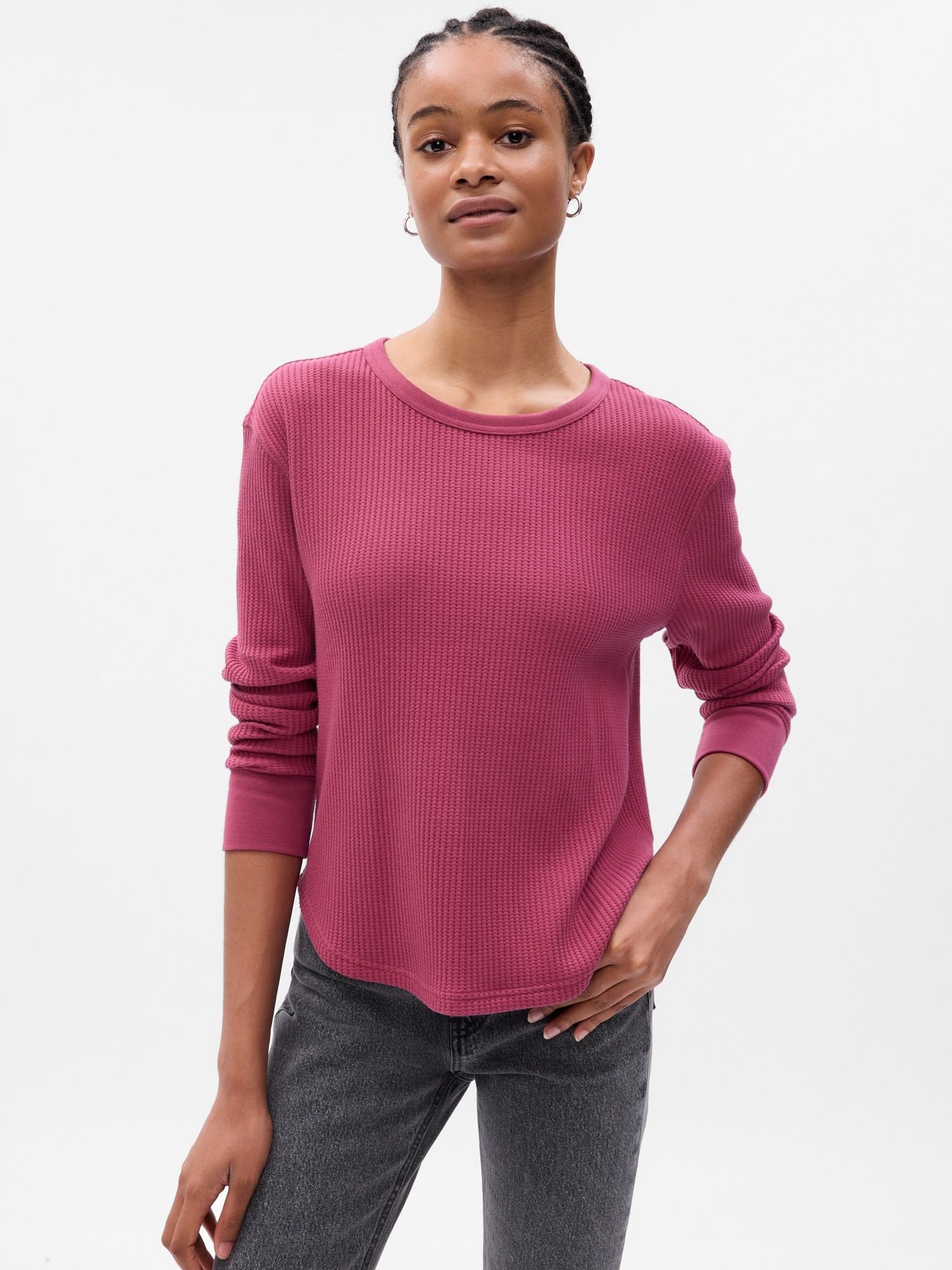 Gap sales waffle shirt