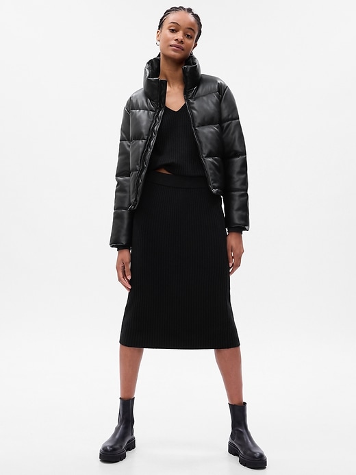 Image number 3 showing, Big Puff Cropped Jacket