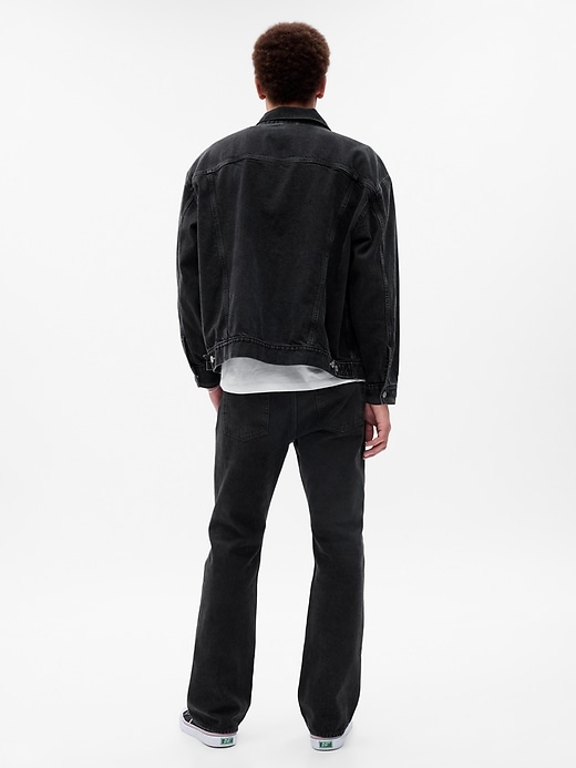 2 of 8 showing, with the color black wash of product Bootcut Jeans