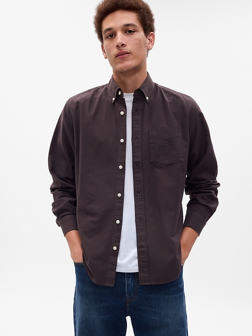 Image number 9 showing, Classic Oxford Shirt in Standard Fit