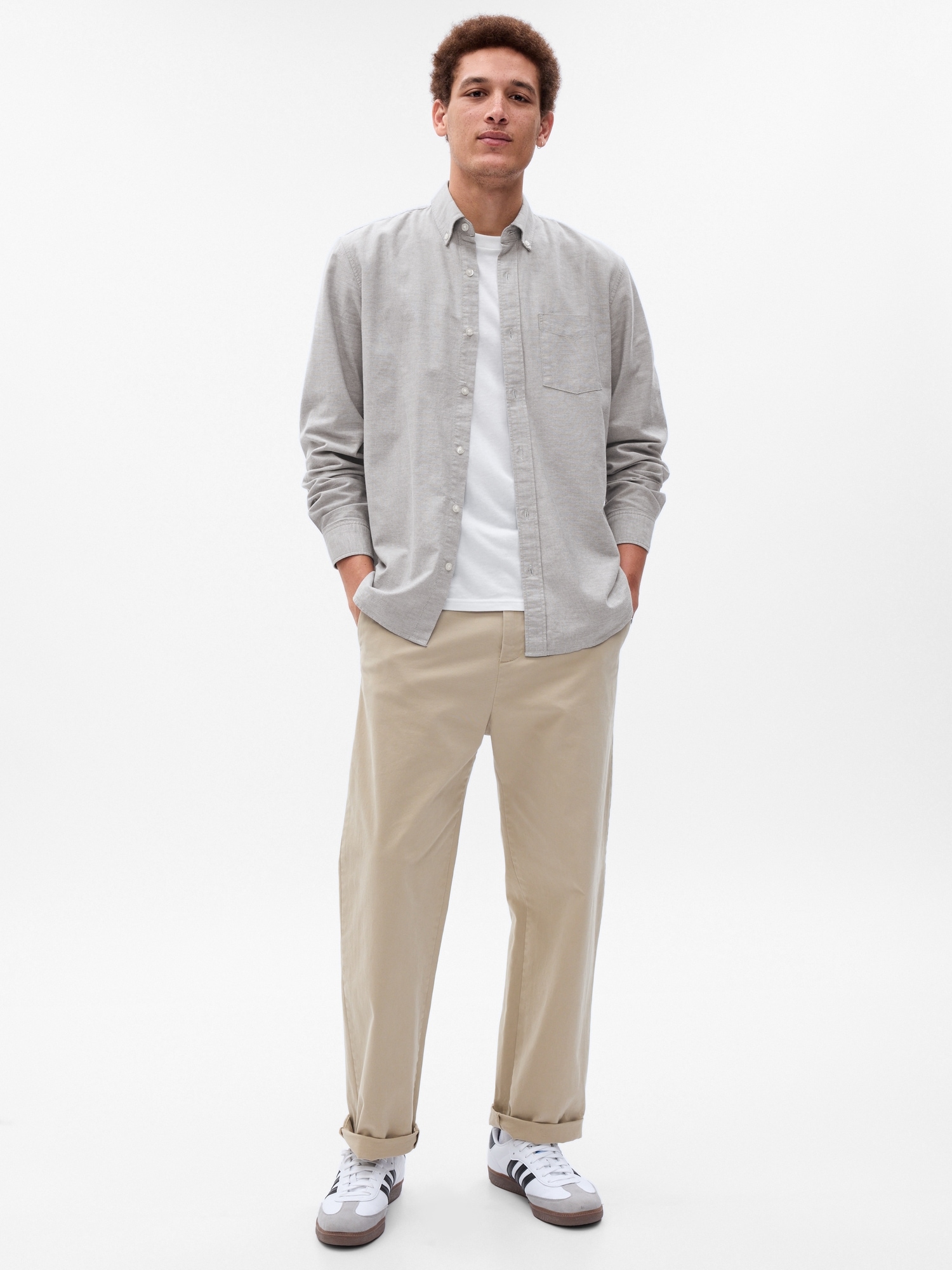 Classic Oxford Shirt in Standard Fit Gap