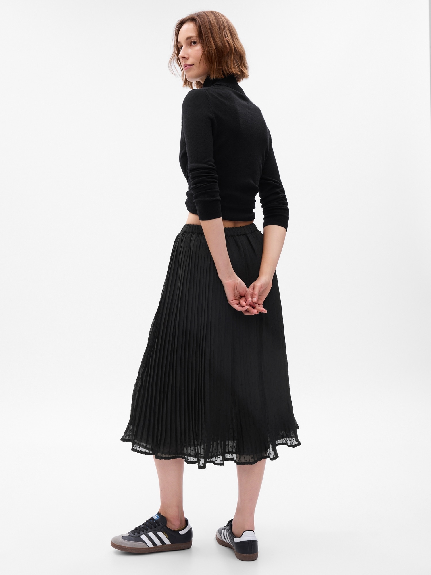 Pleated Midi Skirt | Gap