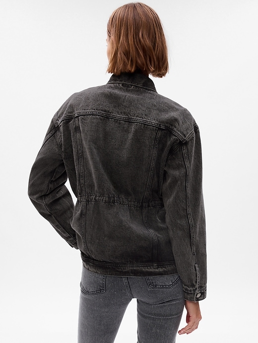 Cinched Denim Jacket | Gap