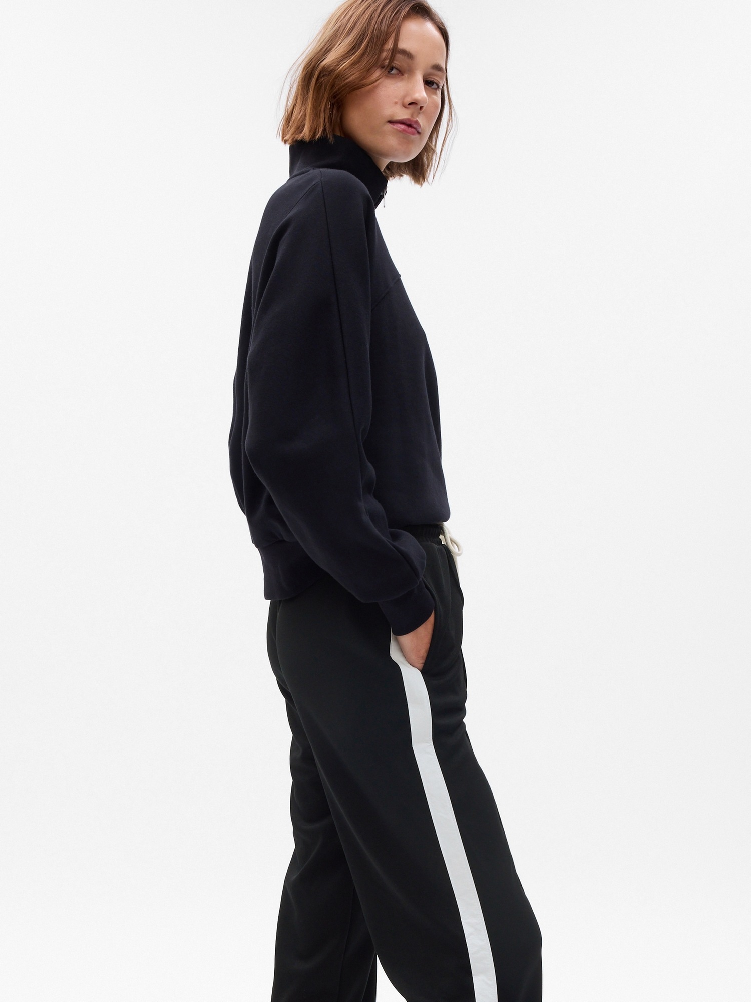 Seamed Straight Leg Track Pants | Gap