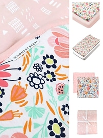 View large product image 1 of 1. Honest Baby Clothing Sweet Dreams Nursery Necessities Seven Piece Gift Set