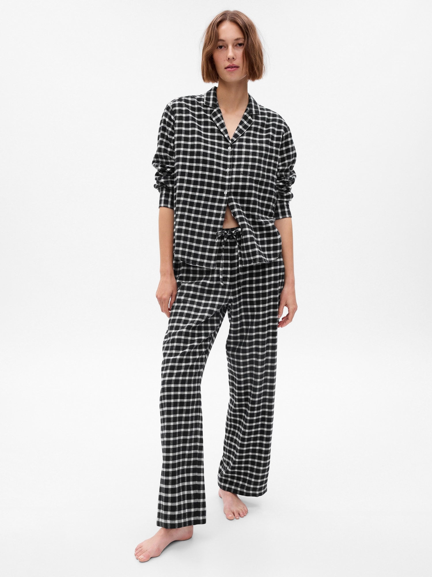 Gap Flannel PJ Set