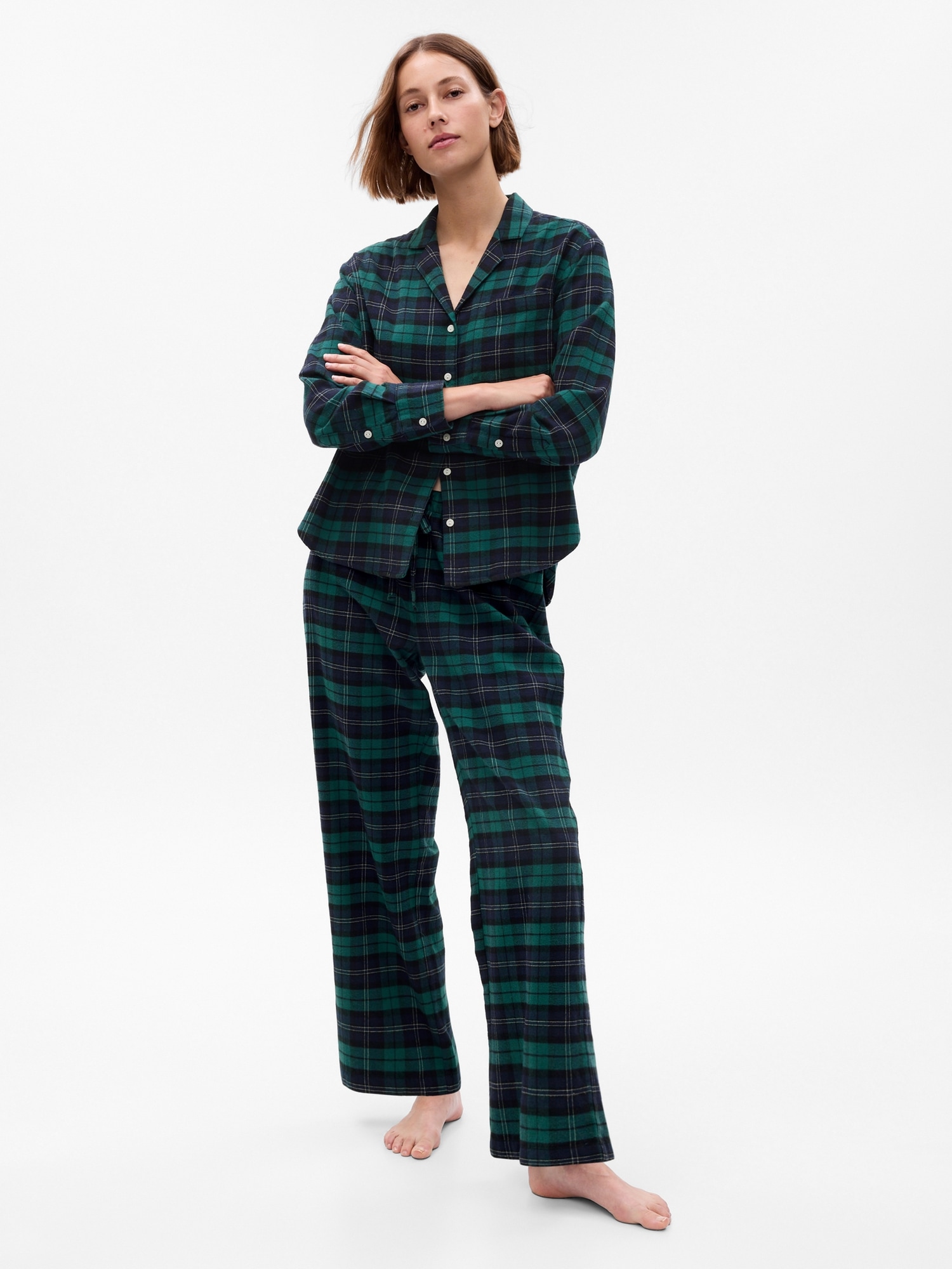 Gap Flannel PJ Set