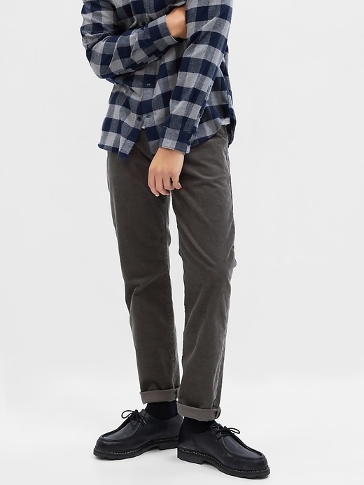 Image number 2 showing, Corduroy Straight Pants in GapFlex