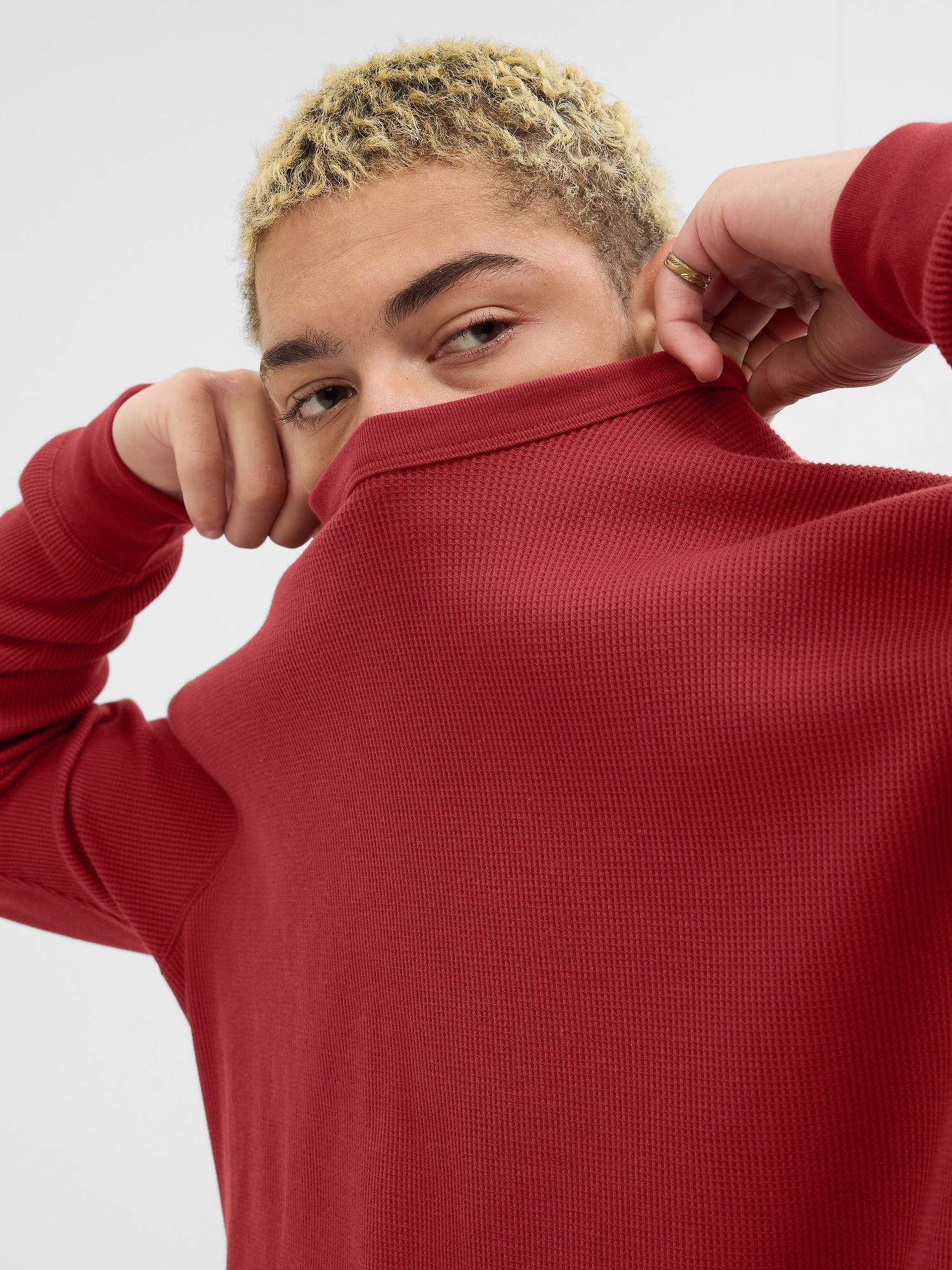 Waffle Crewneck T Shirt Gap waffle-crewneck-t-shirt-gap