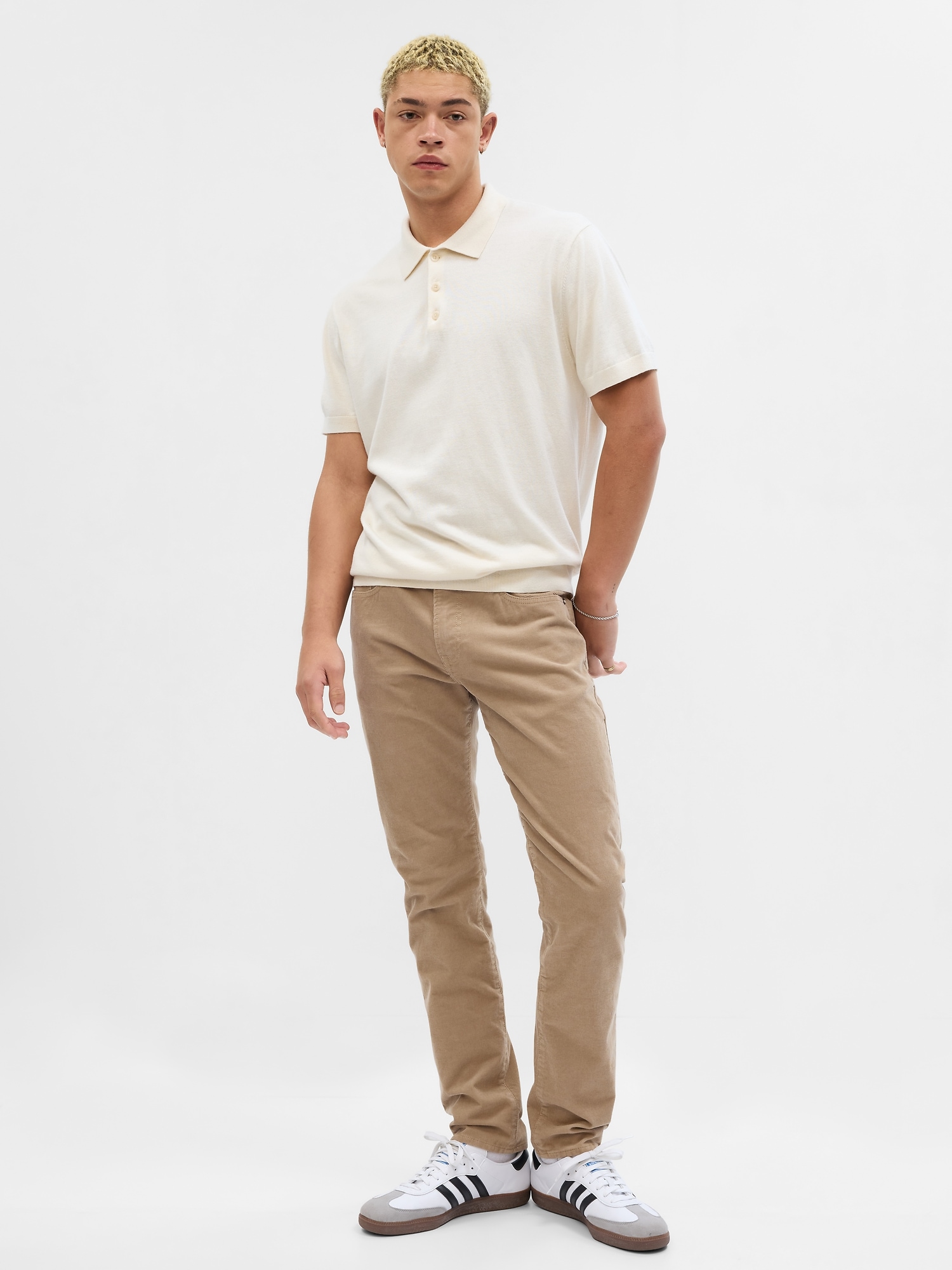 Corduroy Slim Pants in GapFlex