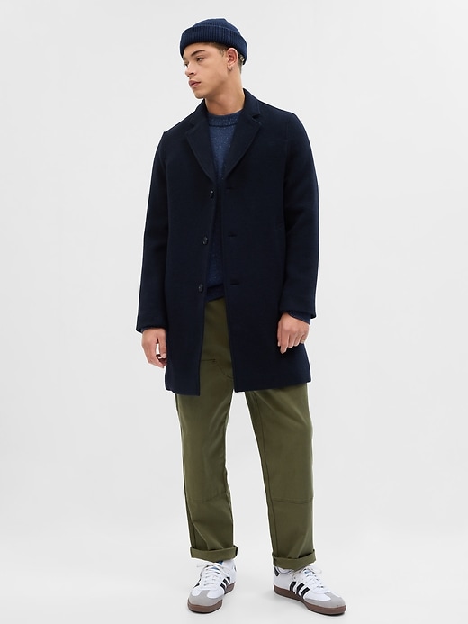 Wool Topcoat Gap