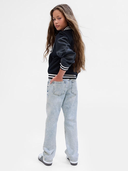 Kids Cotton Mid Rise '90s Straight Jeans | Gap