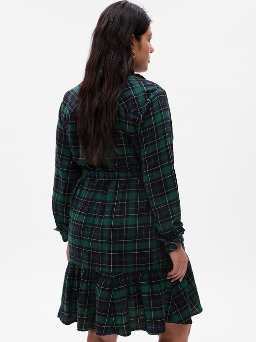slim fit dress slacks Blue Green Plaid Dress - Gap