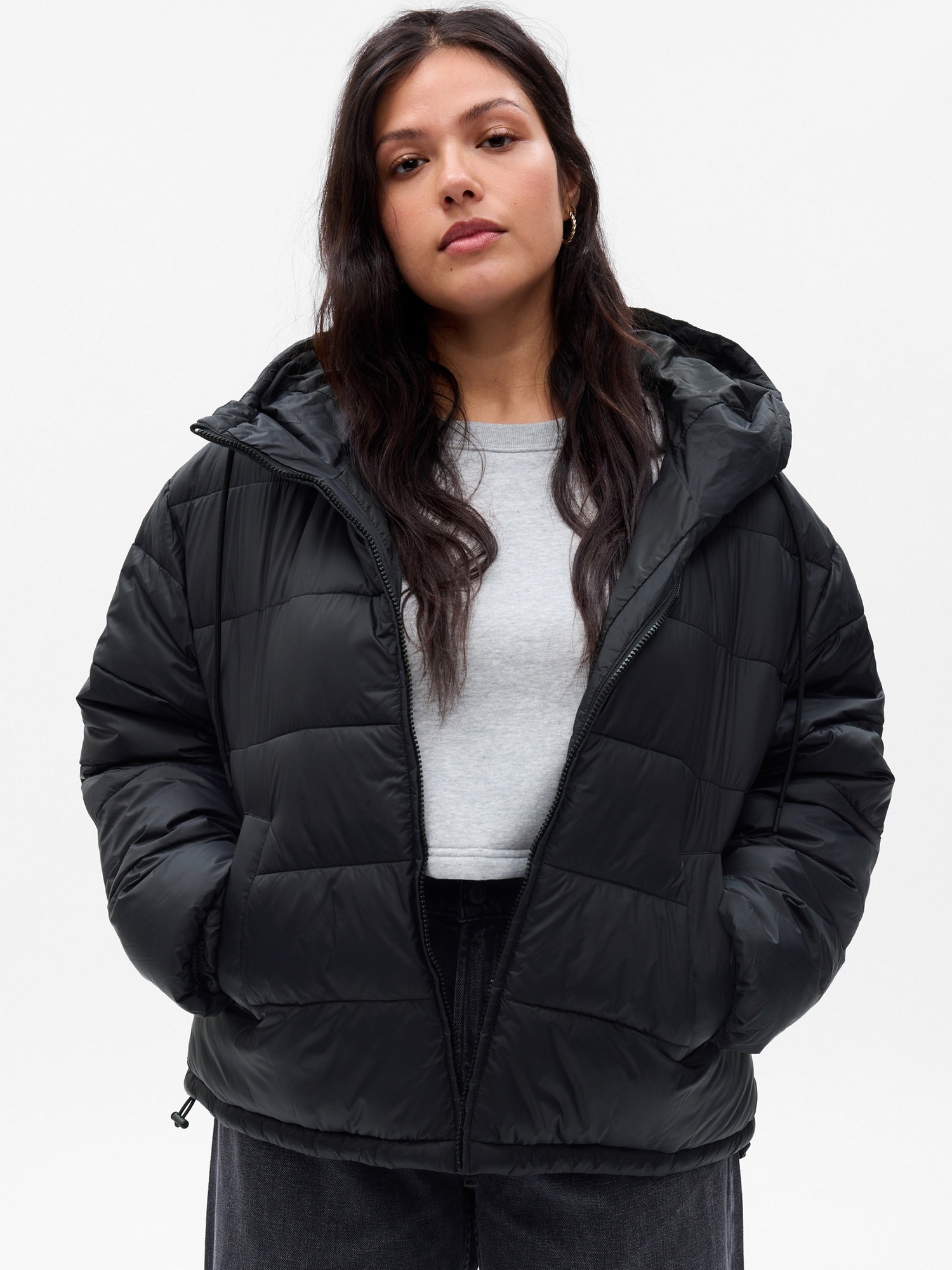 Recycled Lightweight Puff Jacket | Gap