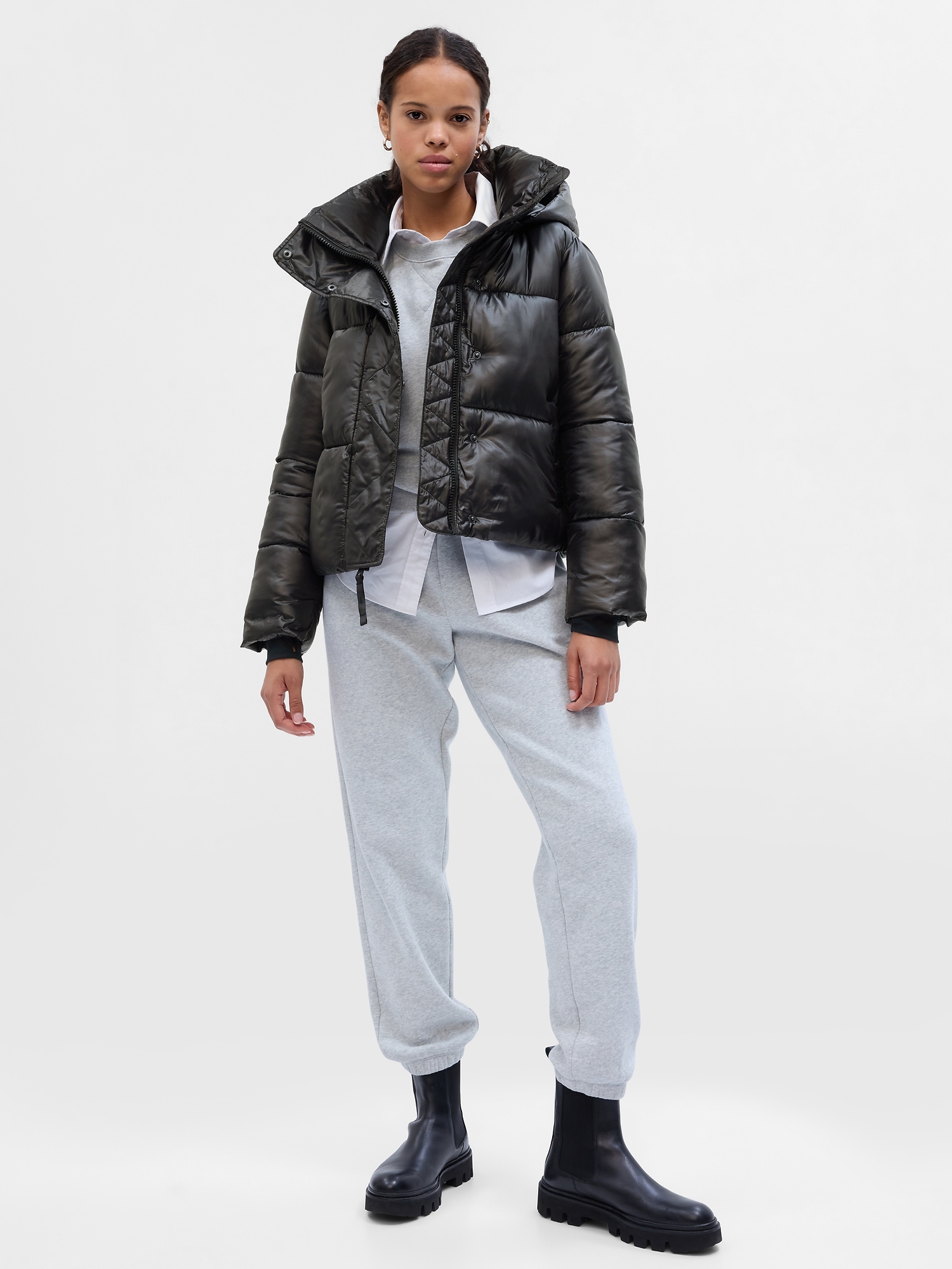 Gap Big Puff Cropped Jacket