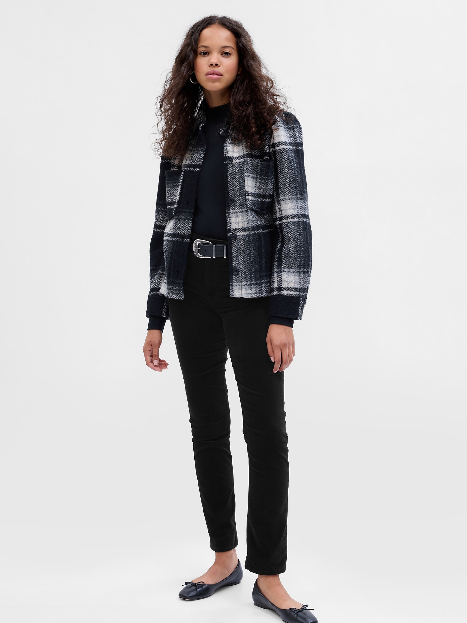 High Rise Velvet Vintage Slim Pants Gap