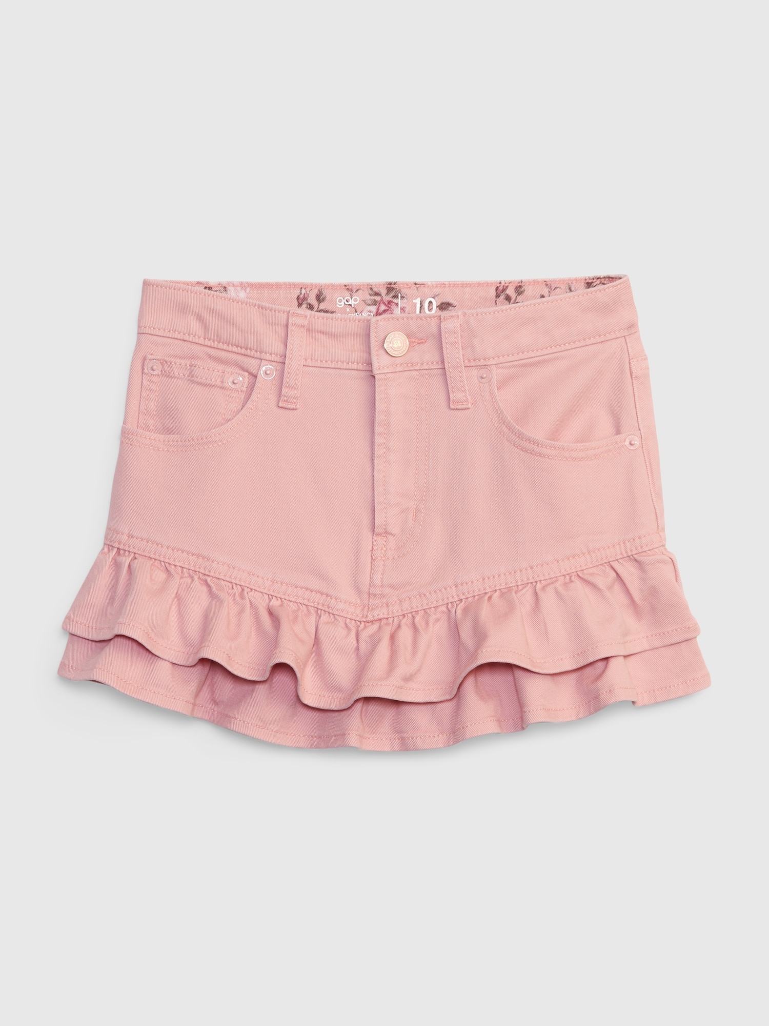 Gap × LoveShackFancy Kids Denim Mini Skirt | Gap