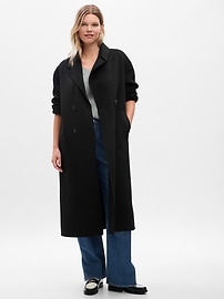 Gap grey wool coat 2025