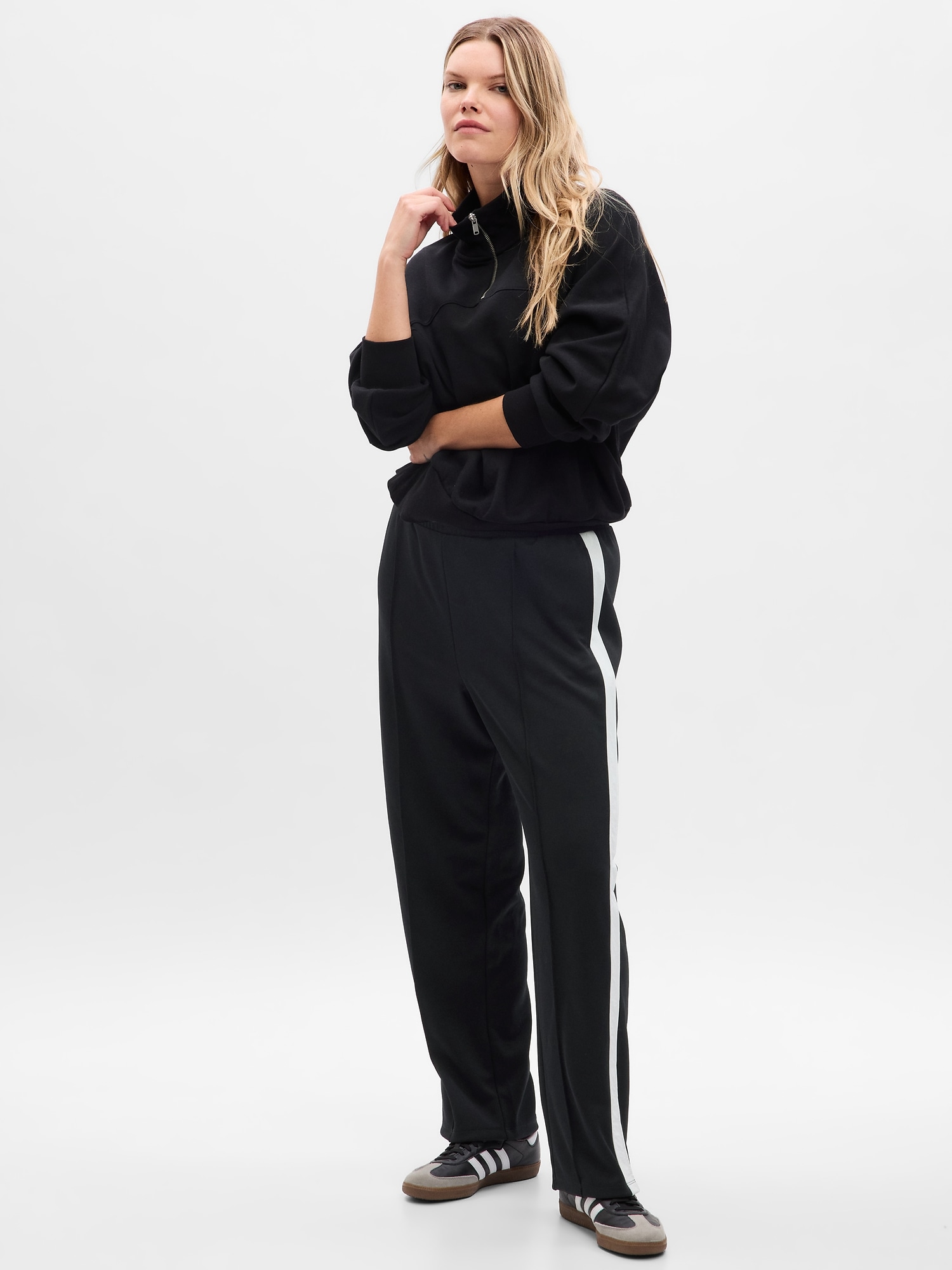 Seamed Straight Leg Track Pants | Gap