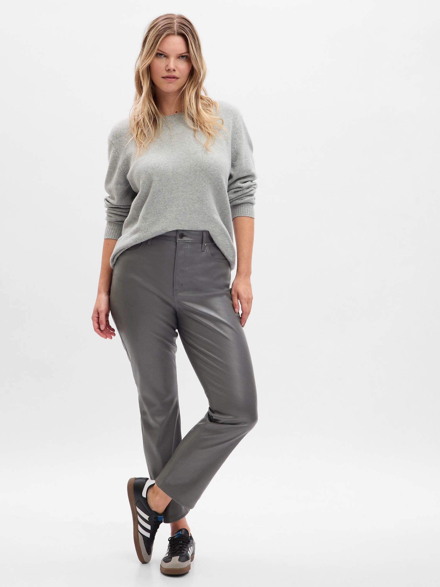 Gap Faux-Leather Pants I'm Obsessed With - The Mom Edit