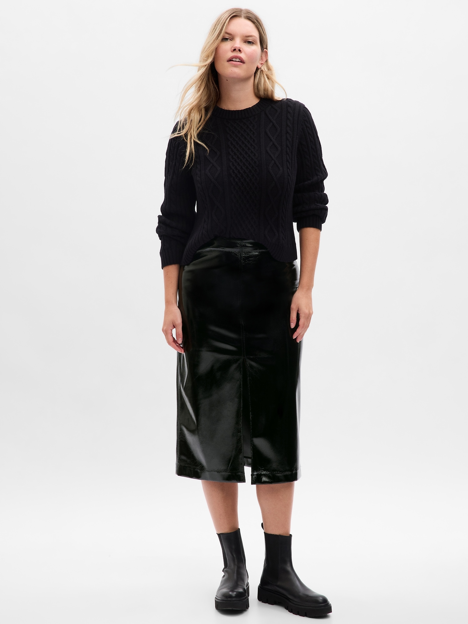 Gap midi skirt top