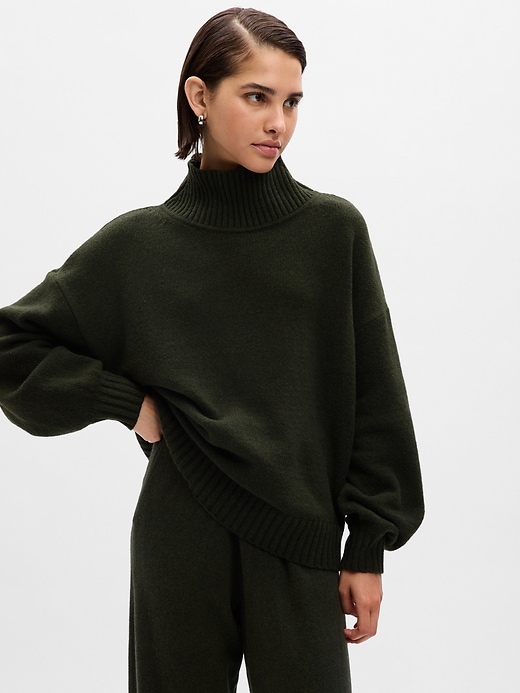 CashSoft Mockneck Sweater | Gap